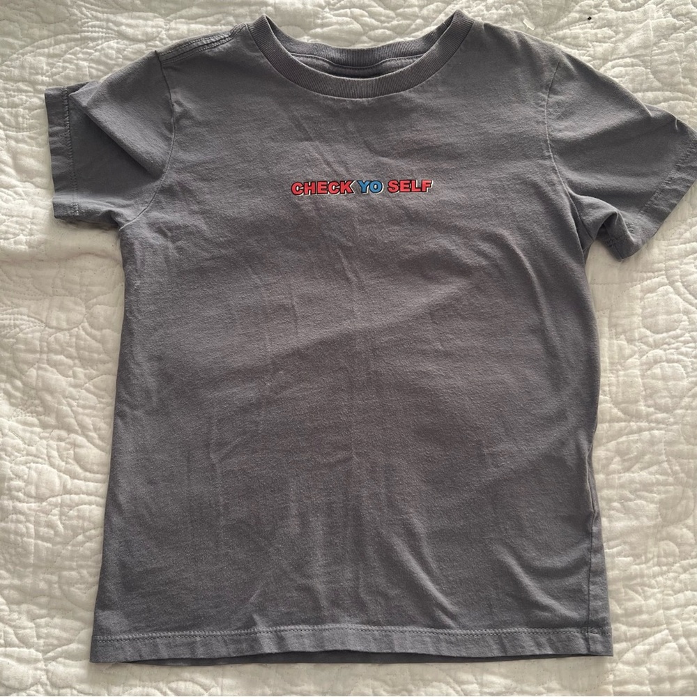 “Check yo self “ Ice Cube toddler shirt